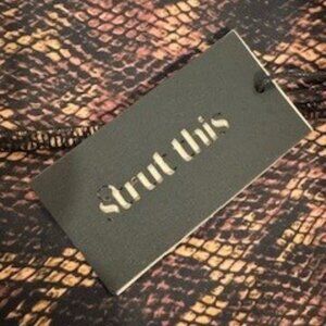 STRUT This Legging - Venom (SNAKE SKIN) - NWT